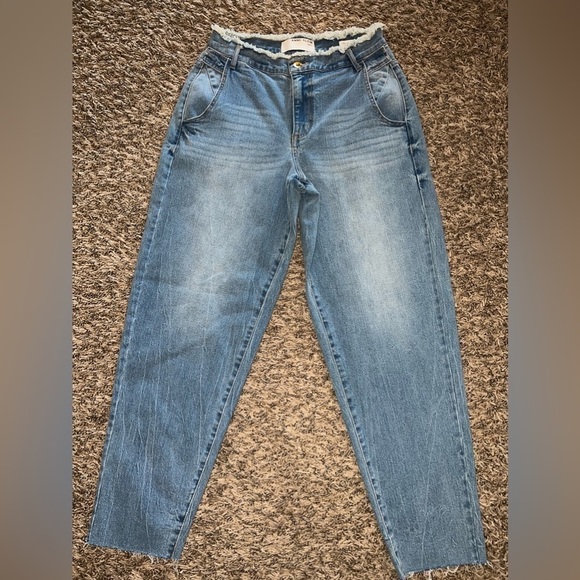 Anne Klein Denim - Anne Klein Barrel Trousers